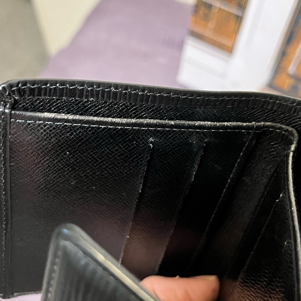 Louis Vuitton Black Epi Leather Wallet - Picture 8 of 8